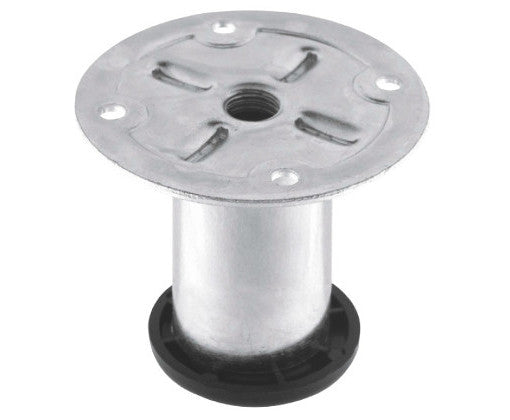 Justerbart ben till sockel 40mm metall