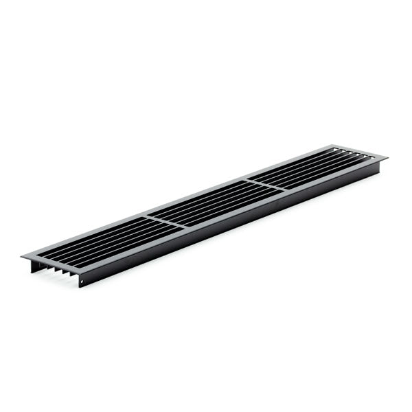 Ventilationsgaller matt svart
