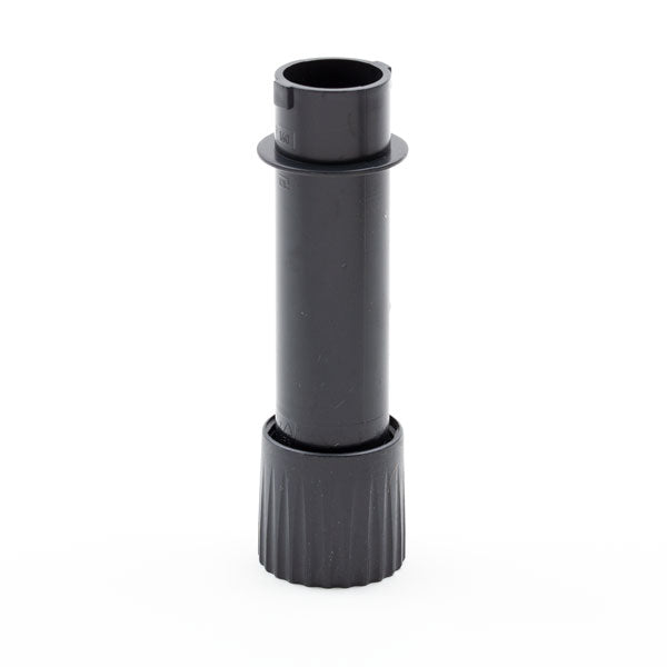 Justerbart sockelben 145-178mm svart