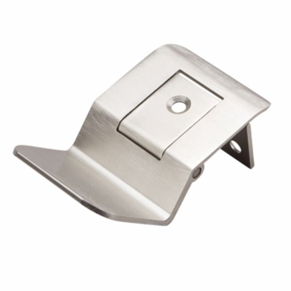 Pedal för integrerade dörrar, borstad aluminium