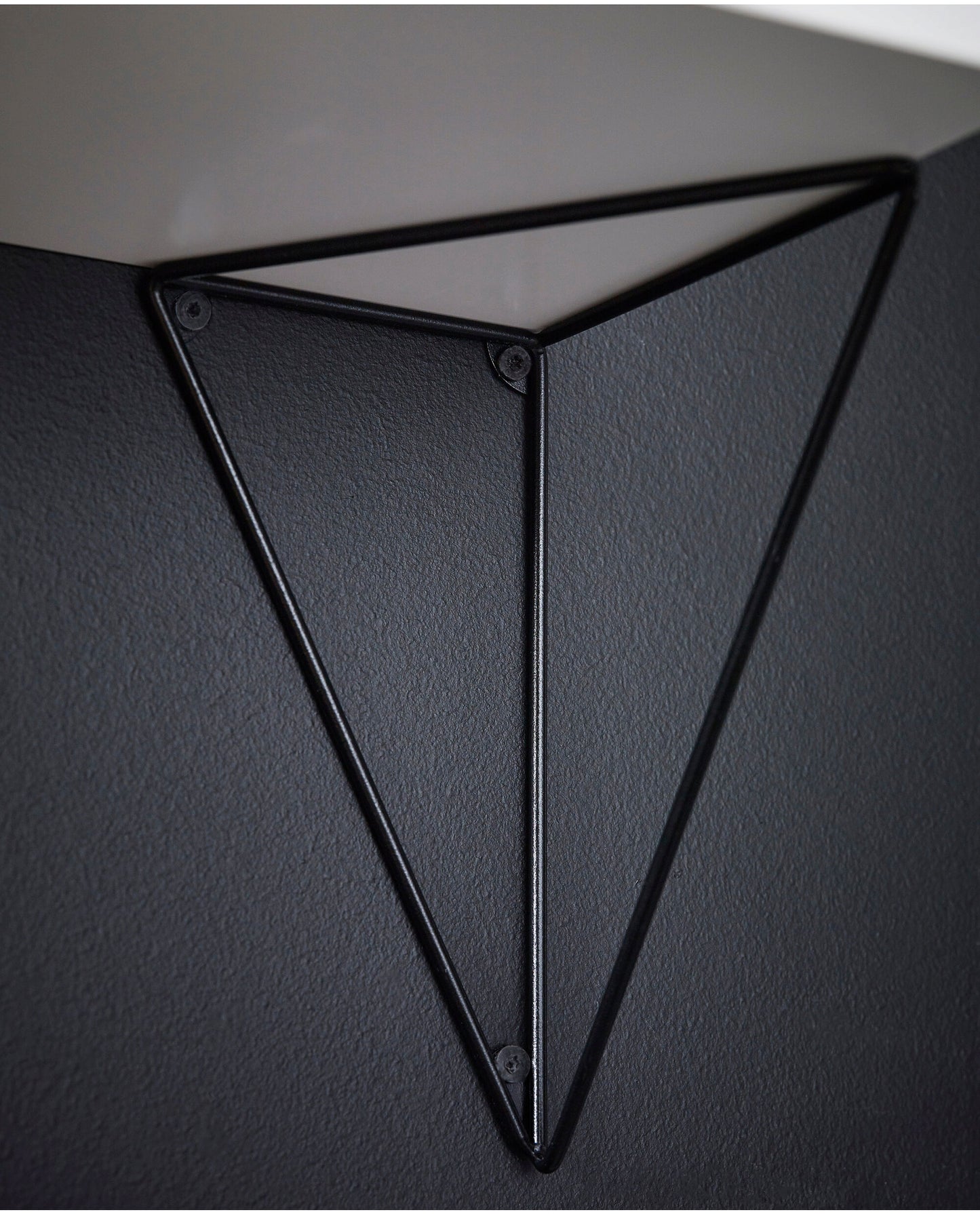 Pythagoras konsoler, 2 st, matt svart