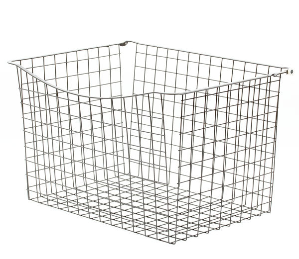 Tvättkorg 600x400mm antracitgrå