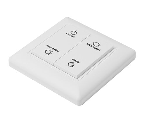 Smart trådlös väggbrytare / dimmer, vit