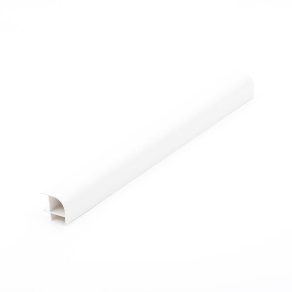 Hörnlist till sockel 330mm vit
