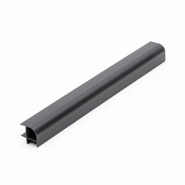 Hörnlist till sockel 330mm svart