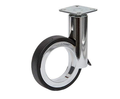 Möbelhjul Rotola 120 krom