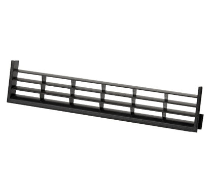 Ventilationsgaller av plast svart