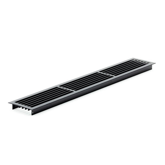 Ventilationsgaller matt svart