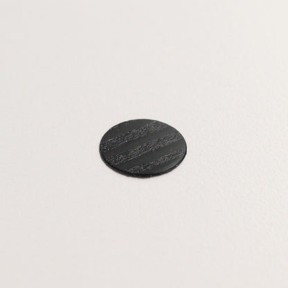 Självhäftande täckbricka 17 mm svart x 20st