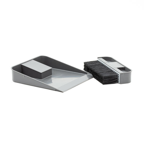 Ninka-sopborstset till 12/17 liters avfallshink grå