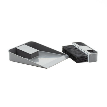 Ninka-sopborstset till 12/17 liters avfallshink grå