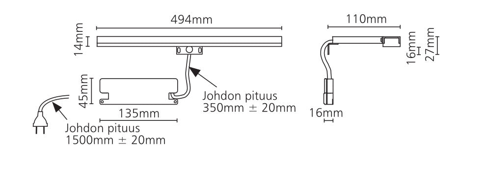 LED-lampa Esther S3 8W