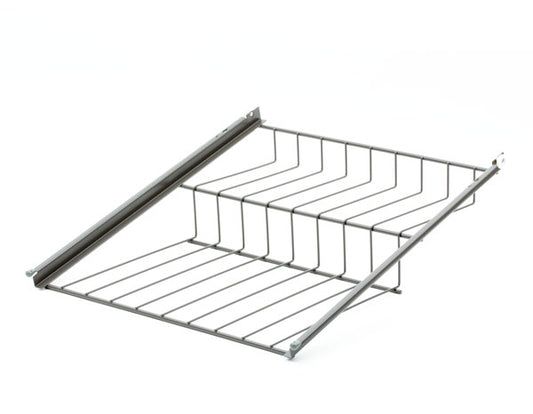 Utdragbart skoställ 600mm antracitgrå