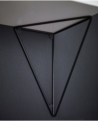 Pythagoras konsoler, 2 st, matt svart