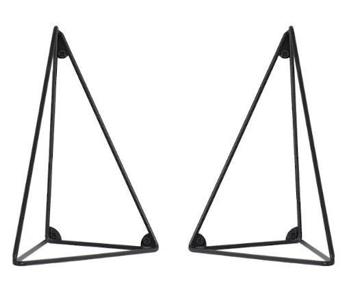 Pythagoras konsoler, 2 st, matt svart
