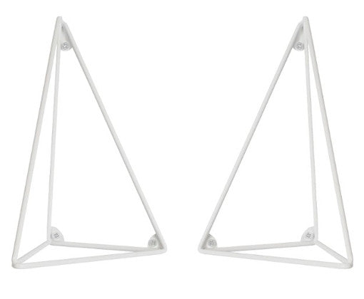 Pythagoras konsoler, 2 st, vit