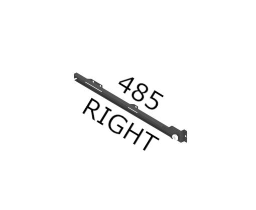 Höger glidskena 485 mm