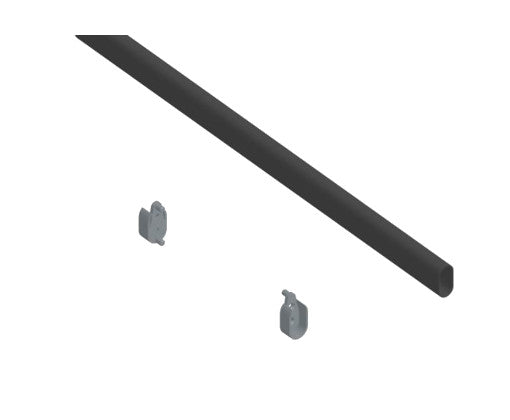 Klädstång oval 1380mm