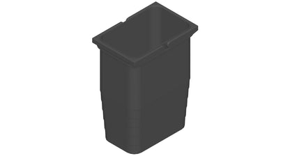 Ninka-avfallshink 8L grå