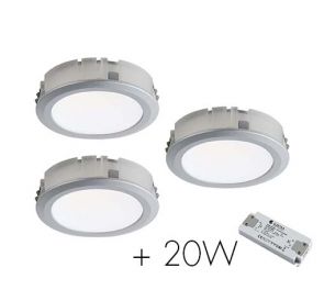 LED-lampa LD8011-58X , 3 kpl