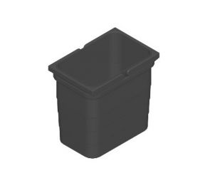 Ninka-avfallshink 5,5L grå